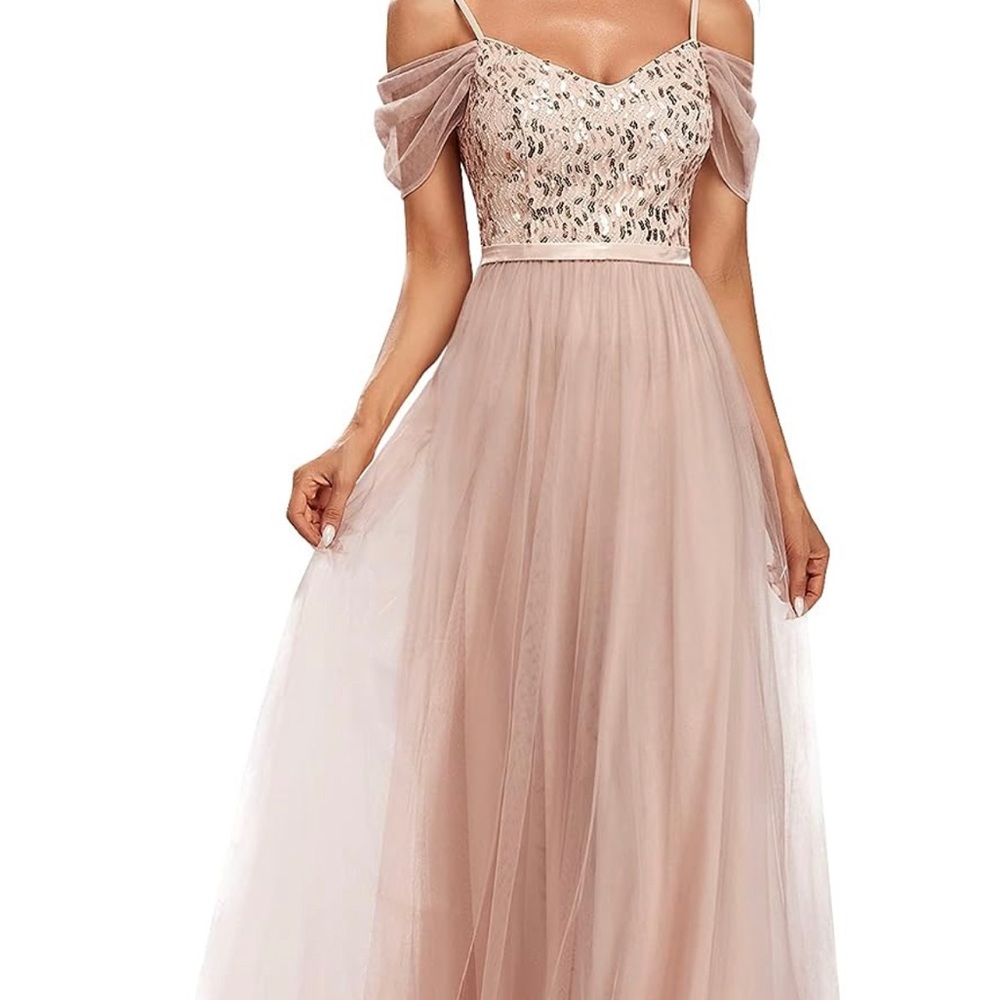 Ever-Pretty Women's A-Line Cold Shoulder dress